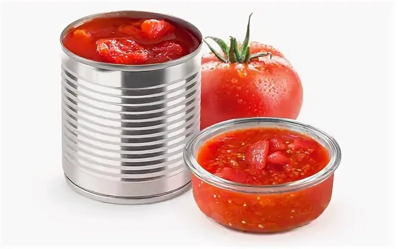 تصویر 2 از رب گوجه فرنگی قوطی فلزی با بسته بندی مقاوم و مناسب نگهداری طولانی مدت